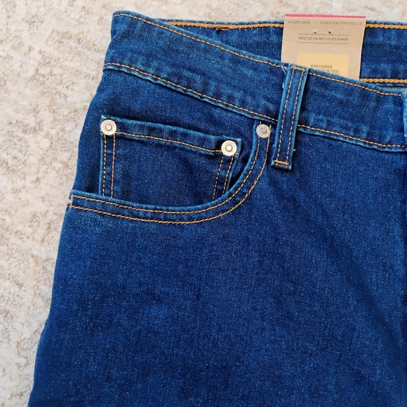 NWT 31x30 12 Levi's 726 Flare High Rise Stretch Medium Dark Wash Denim Jeans NEW - Picture 4 of 11